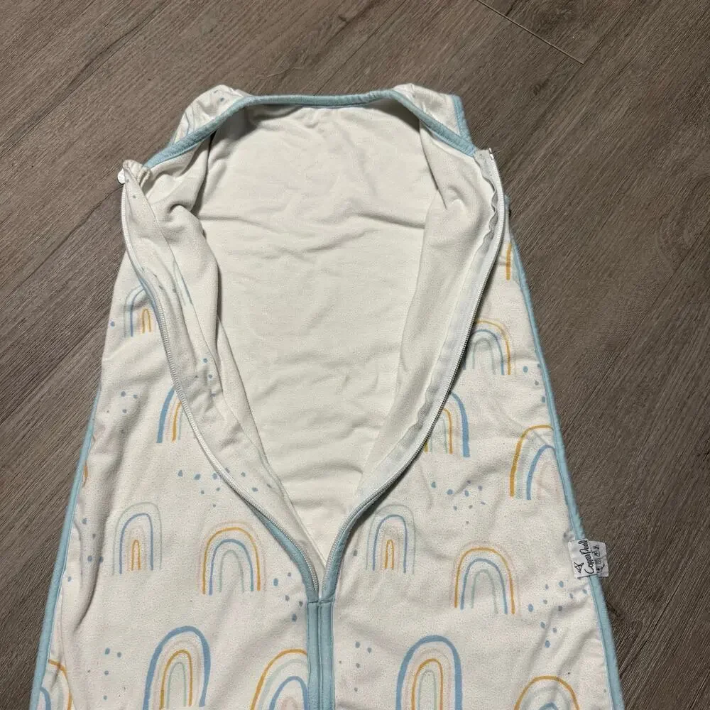 Copper Pearl Rainbow Gender Neutral baby wearable blanket/Sleep Sack (0-6months)